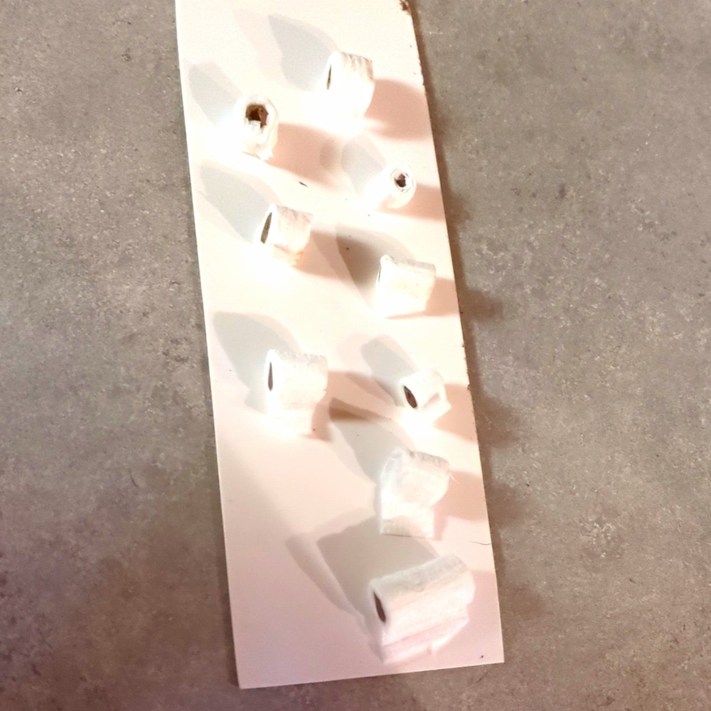 Dollhouse Miniature Toilet Paper Rolls Lot of 10 White Paper 1:12 Bathroom
